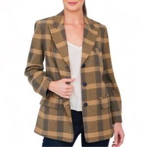 NWOT Daniel Rainn Plaid Blazer Button Front
Size Small